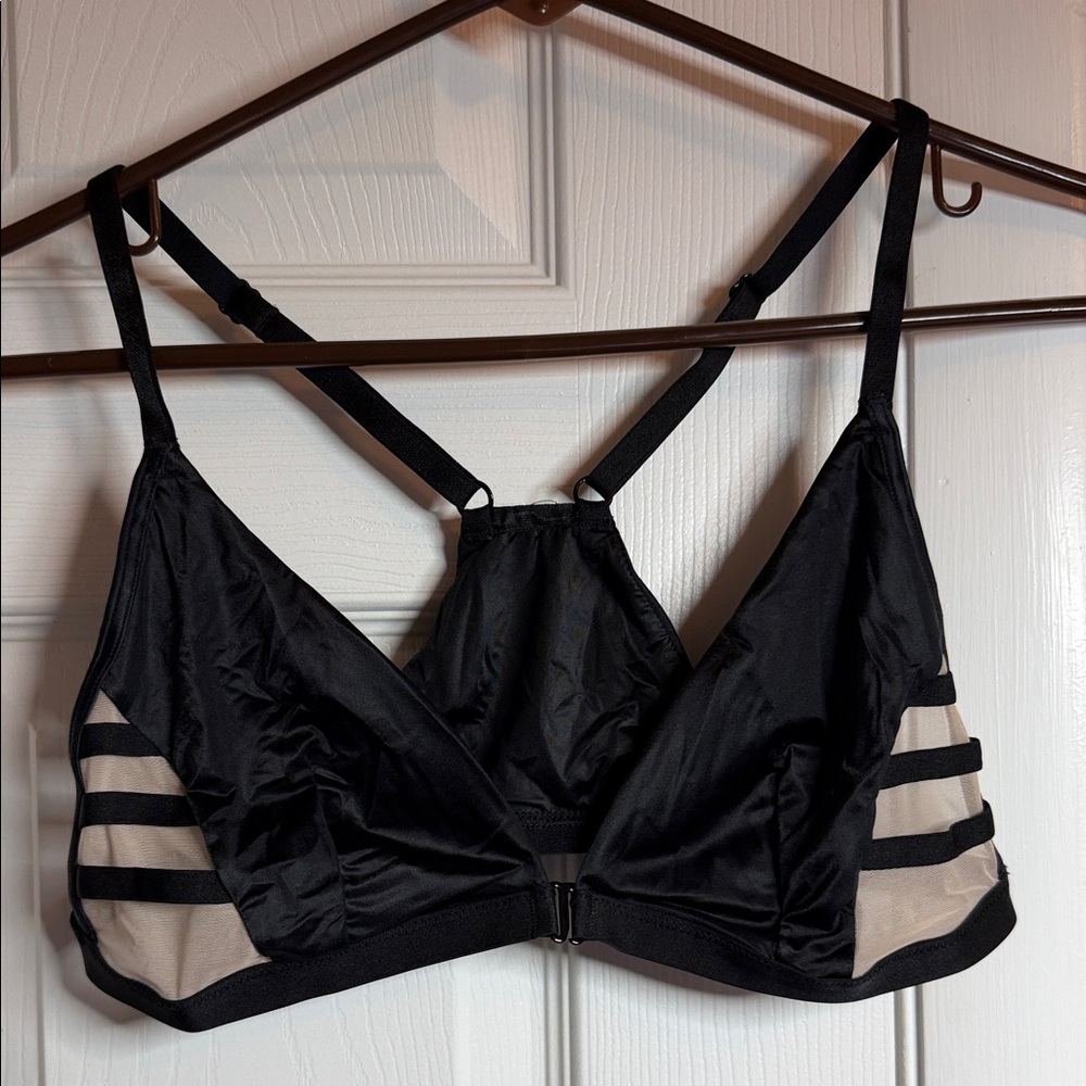 Victoria's Secret Black silky bralette